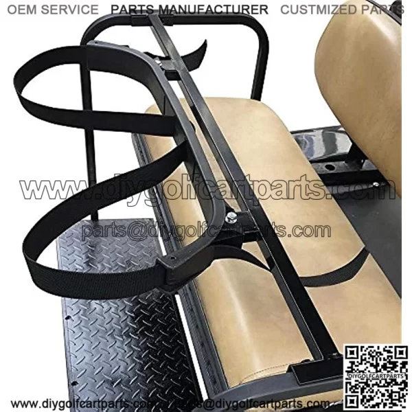 Universal Golf Cart Rear Seat Bag Holder Attachment Bracket for EZGO Yamaha Club Car