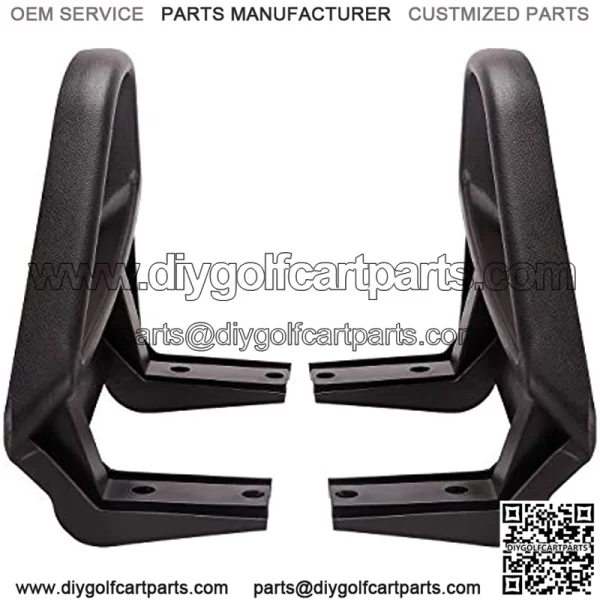 Golf Cart Arm Rest Hip Restraint for EZGO TXT & RXV Gas & Electric Driver and Passenger Side, OEM# 71701-G01 71702-G01 607532 607653-1 Pair (Left + Right) - Image 4