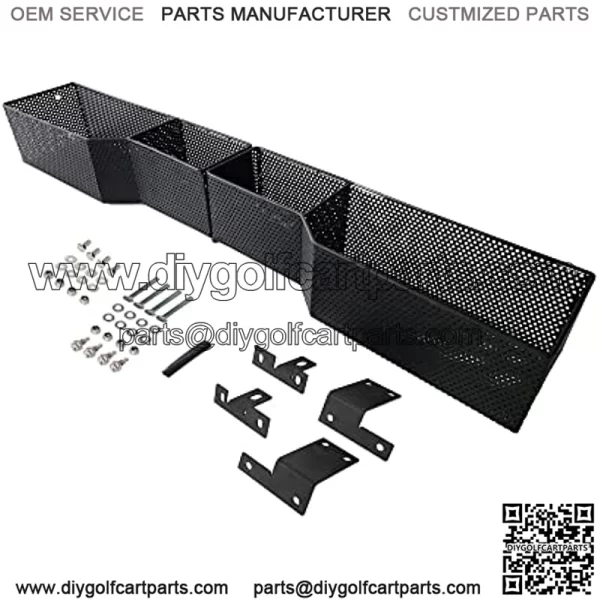 EZGO TXT/RXV Golf Cart Front Inner Basket Storage Basket Dash Tray Organizer