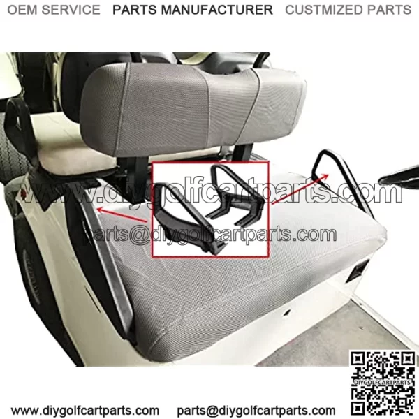 Golf Cart EZGO Arm Rest Hip Restraint for EZGO TXT 1994-UP Gas&Electric Replace#71701-G01 71702-G01 - Image 4