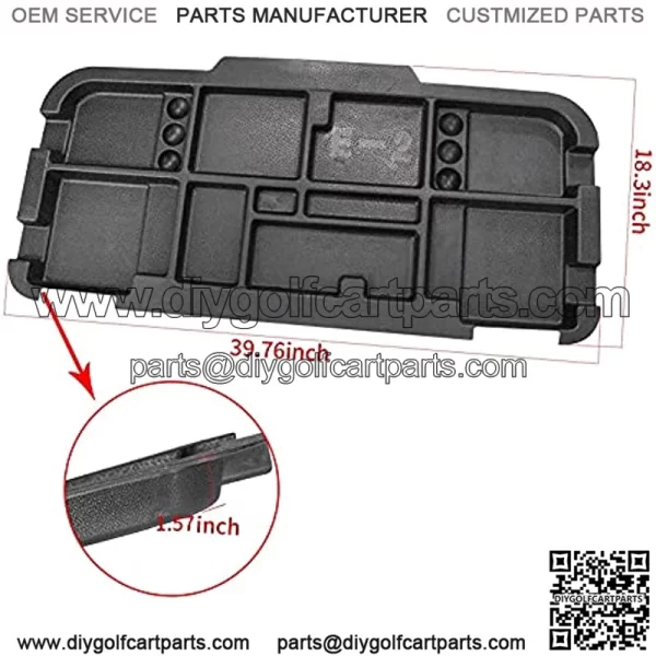 Golf Cart Under Seat Storage Trays for Club Car EZGO - Image 3
