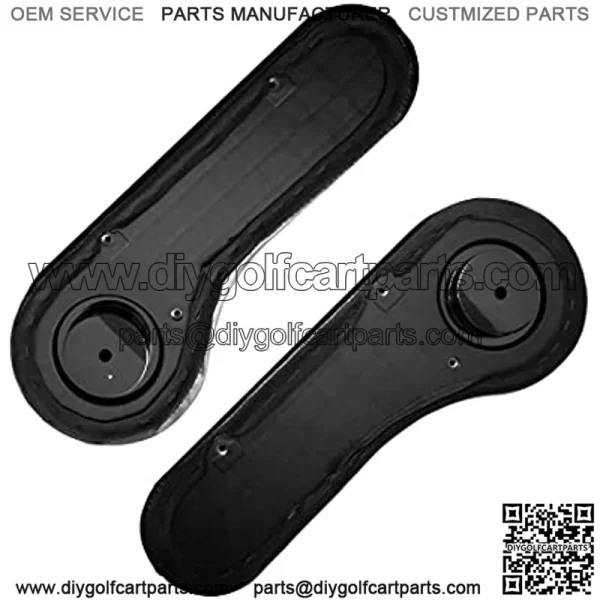 Golf Cart Rear Seat Arm Rests | No Drilling Required, Universal Arm Rest Fits on EZGO, Club Car, Yamaha and Other Golf carts - Image 2
