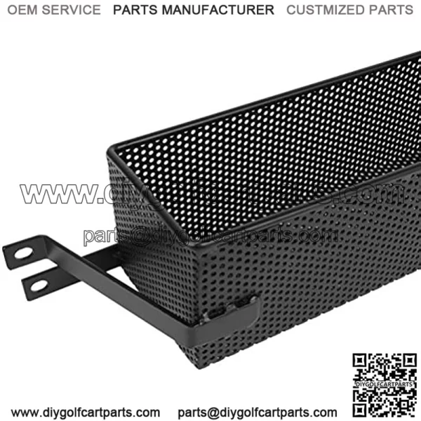 Golf Cart Front Inner Basket Dash Storage Tray Organizer, For EZGO TXT (94-2013) Golf Cart, Star Classic Golf Carts 2009-2018 Inner Storage Basket, Add Additional Storage for Golf Carts - Black - Image 4