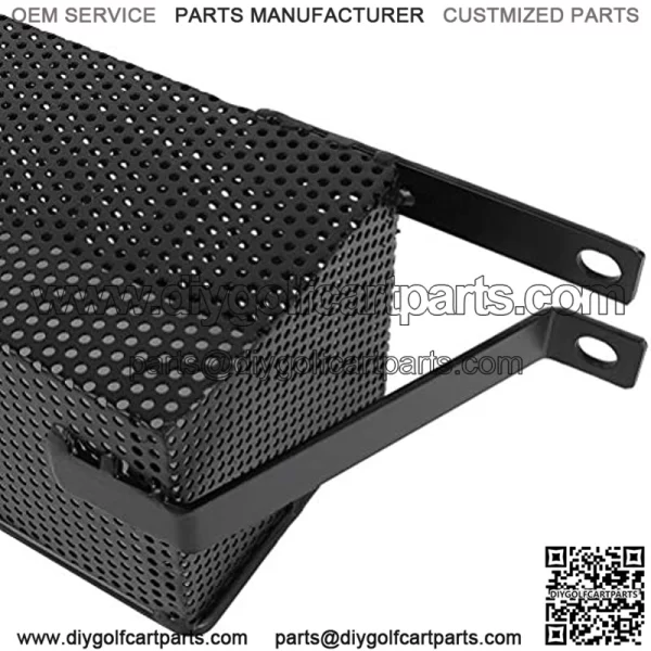 Golf Cart Front Inner Basket Dash Storage Tray Organizer, For EZGO TXT (94-2013) Golf Cart, Star Classic Golf Carts 2009-2018 Inner Storage Basket, Add Additional Storage for Golf Carts - Black - Image 5