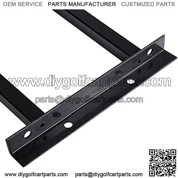 Universal Golf Cart Rear Seat Safety Grab Bar Hand Rail Compatible with Club Car EZGO Yamaha Easy to Install - Image 2