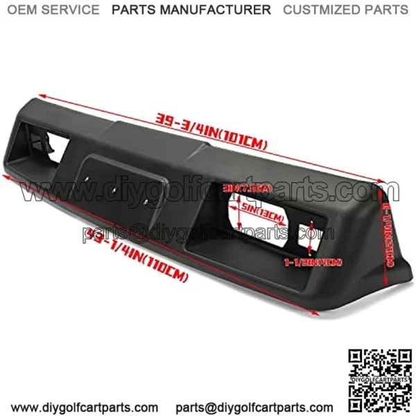 Front Cowl Cap with Opening Compatible with 1989-1994 EZGO Marathon RXV TXT ST Sport ST350 ST400 ST480 ST4x4 Shuttle 2/4/6 T48 Workhorse Gas & Electric pre Medalist Replacement for 27147-G01 - Image 3