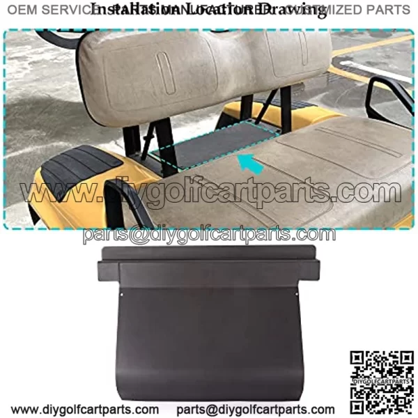 Golf Cart Access Panel Cover for EZGO TXT & Medalist 1994-2013 Gas or Electric, OEM# 71320-G01 - Image 2