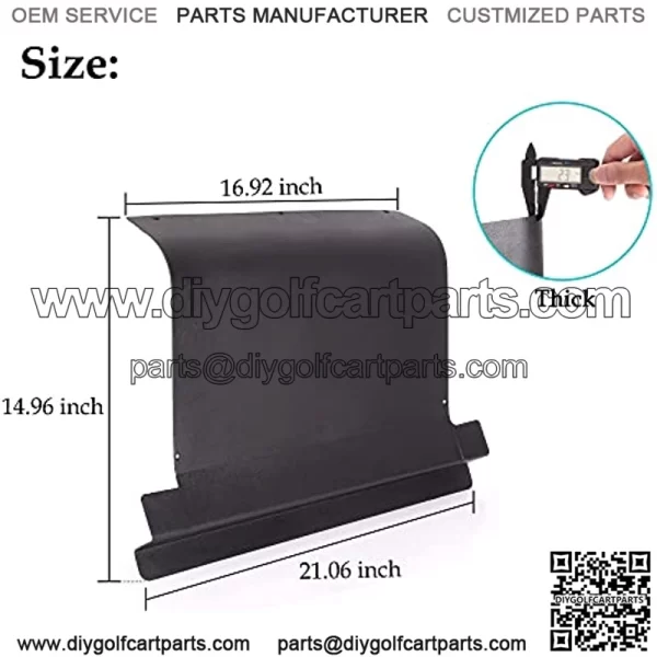 Golf Cart Access Panel Cover for EZGO TXT & Medalist 1994-2013 Gas or Electric, OEM# 71320-G01 - Image 4