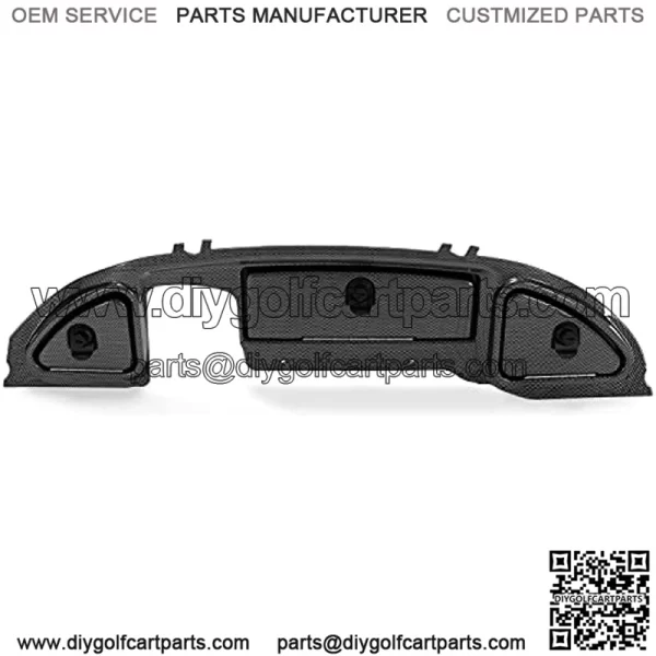 Dash Cover Compatible with 2008.5-Up Club Car Precedent Tempo Onward Golf Cart Carbon Fiber Three Door Dashboard Cover Dash Cap - Image 5