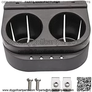 Club Car DS Cup Holder Kit Dual for 1993-Up Golf Cart OEM# 1016811 101708301