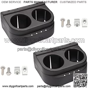 Club Car DS Cup Holder Dual Kit Fits 1993-Up Golf Cart