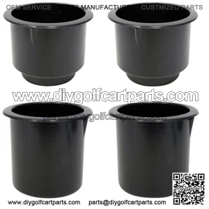 Dash Cup Insert SET of 4 Replacement for Club Car DS Golf Cart