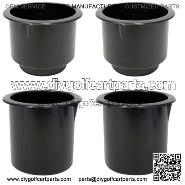 Dash Cup Insert SET of 4 Replacement for Club Car DS Golf Cart