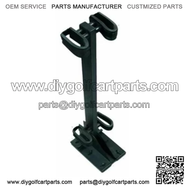 Quick Release Golf Cart Gun Rack, Gun Holder, Rifle Stand Club Car, EZGO, Yamaha