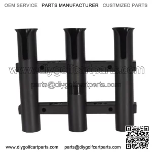 Fishing Pole Holder to fit Golf Cart Rear Seat Kit Grab Bar