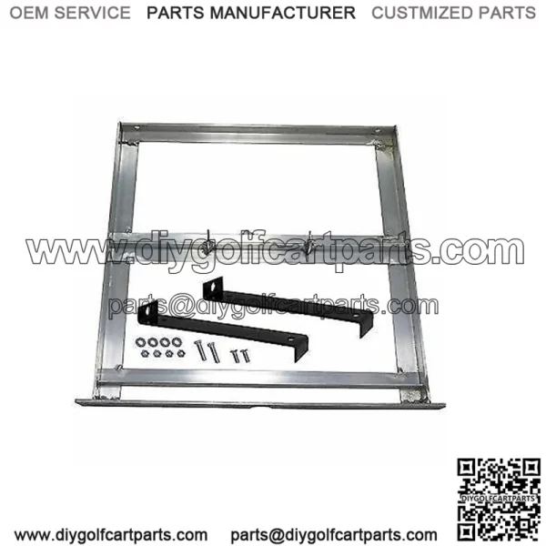 EZGO GOLF CART ALUMINUM BATTERY TRAY & HARDWAE FOR 36/48V TXT/ MEDALIST 1994+ - Image 3