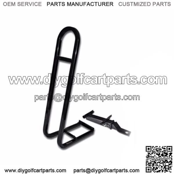 Golf Cart Back Rear Seat Safety Grab Bar With Trailer Hitch EZGO CLUB CAR YAMAHA - Image 2