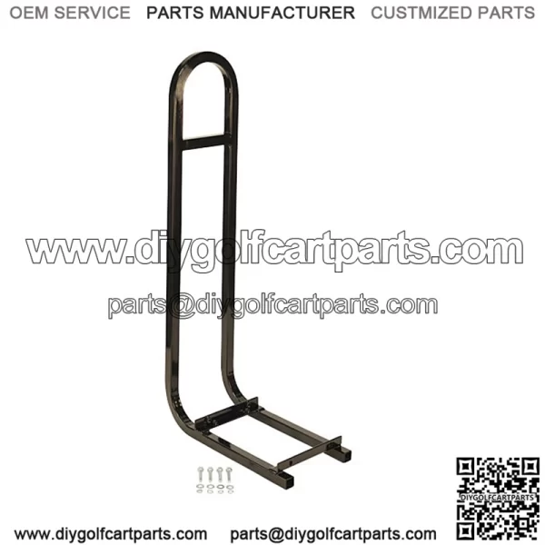 Golf Cart Back Rear Seat Safety Grab Bar With Trailer Hitch EZGO CLUB CAR YAMAHA - Image 3