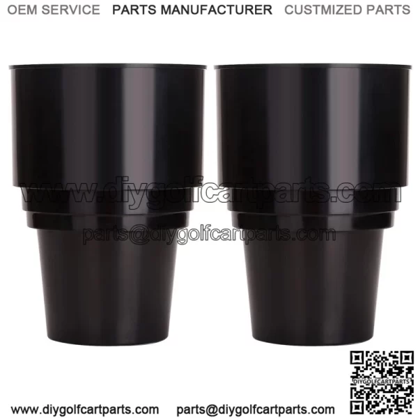 Universal Golf Cart Heater Propane Cup Holder for EZGO Club Car Yamaha, 2Pack