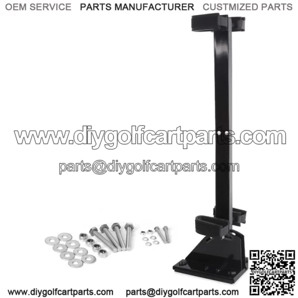 Golf Cart Gun Holder Stand Up Gun Rack Floor Mount for Golf Cart UTV ATV