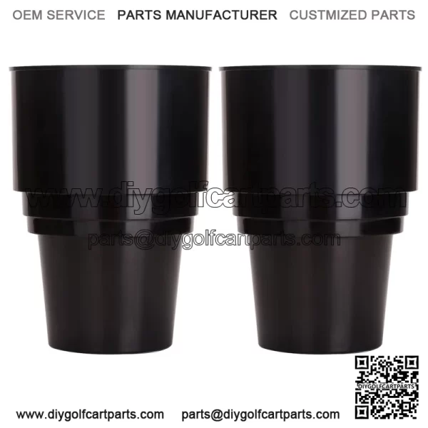 Universal Golf Cart Heater Propane Cup Holder for Yamaha EZGO Club Car, 2Pack