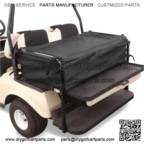 Golf Cart Cargo Bag Storage for 4 Passenger EZGO Club Car Yamaha with back Seat