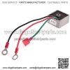 Golf Cart TXT Voltage Regulator Rectifier fit EZGO TXT&RXV 1994-UP Gas,Club Car 1984-1991, Columbia/ParCar 1982-1994,Replace OEM 27739-G01,27739G01,435203