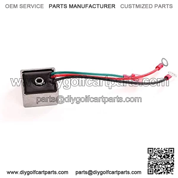 Golf Cart TXT Voltage Regulator Rectifier fit EZGO TXT&RXV 1994-UP Gas,Club Car 1984-1991, Columbia/ParCar 1982-1994,Replace OEM 27739-G01,27739G01,435203 - Image 3