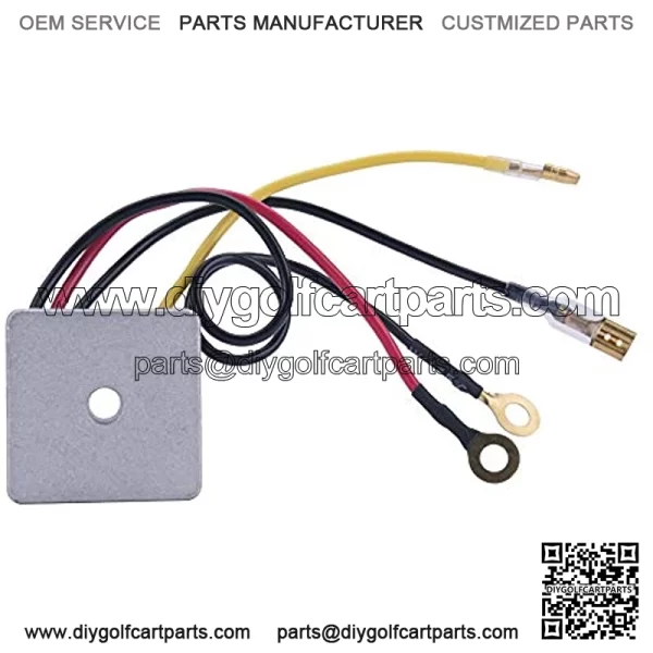 Voltage Regulator Rectifier Fits For Club Car 1015777 102711201 Gas Golf Carts Karts 1992 Up DS Carryall Models 4 Wires Replace 1027101-01 1015777-GC113 New Z114 - Image 2