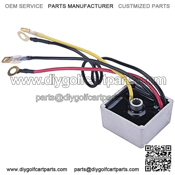 Voltage Regulator Rectifier Fits For Club Car 1015777 102711201 Gas Golf Carts Karts 1992 Up DS Carryall Models 4 Wires Replace 1027101-01 1015777-GC113 New Z114 - Image 3