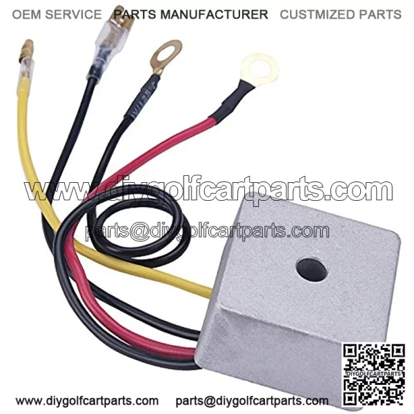 Voltage Regulator Rectifier Fits For Club Car 1015777 102711201 Gas Golf Carts Karts 1992 Up DS Carryall Models 4 Wires Replace 1027101-01 1015777-GC113 New Z114 - Image 4