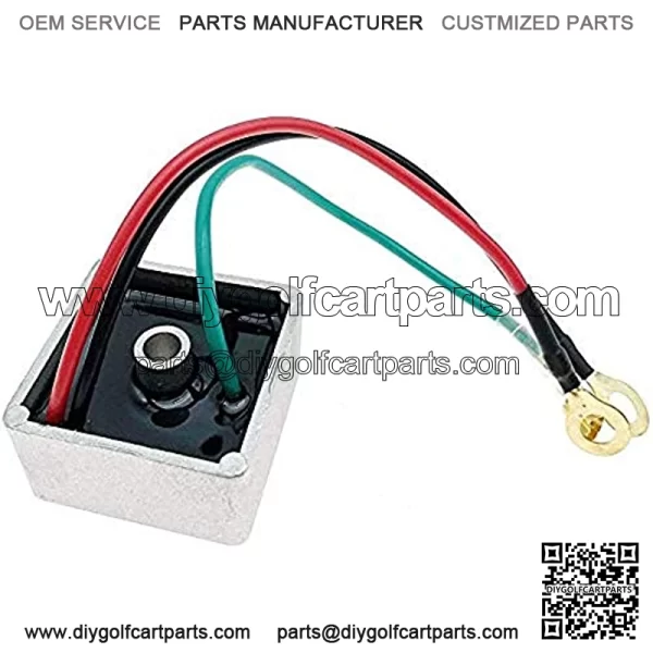 Voltage Regulator Rectifier Fits E-Z-GO Golf Cart Kart Club Car EZ GO Express L4 S4 L6 S6 RXV Terrain 1000 1500 250 TXT Replace 27739-G01 27739G01 GC111 435-203 435203,$10.48