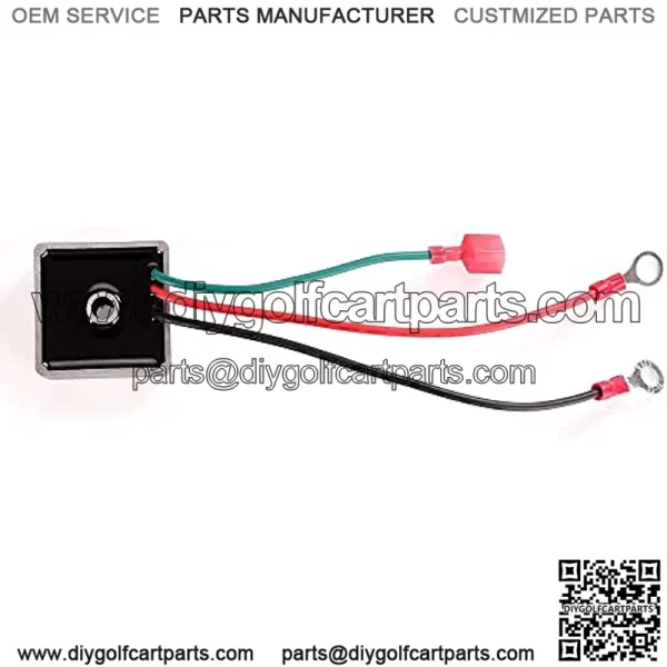 Golf Cart Voltage Regulator Rectifier fit EZGO TXT&RXV 1994-UP Gas,Club Car 1984-1991, Columbia/ParCar 1982-1994,Replace OEM 27739-G01,27739G01,435203 - Image 2