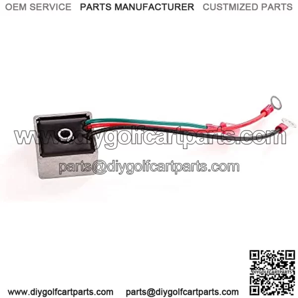 Golf Cart Voltage Regulator Rectifier fit EZGO TXT&RXV 1994-UP Gas,Club Car 1984-1991, Columbia/ParCar 1982-1994,Replace OEM 27739-G01,27739G01,435203 - Image 4