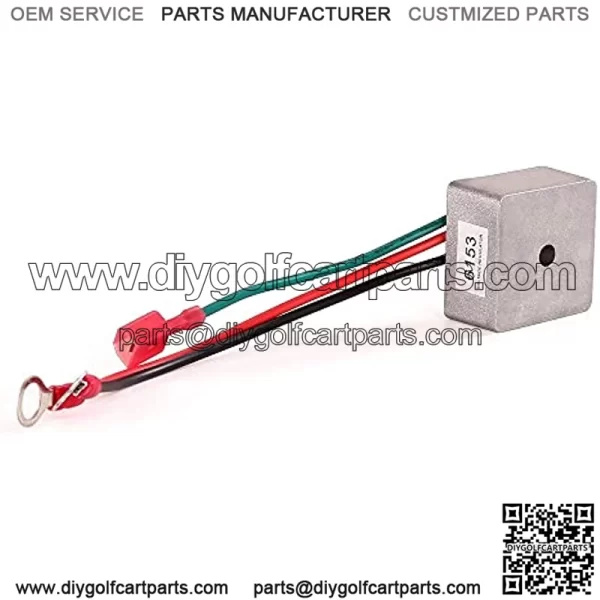 Golf Cart Voltage Regulator Rectifier fit EZGO TXT&RXV 1994-UP Gas,Club Car 1984-1991, Columbia/ParCar 1982-1994,Replace OEM 27739-G01,27739G01,435203 - Image 5