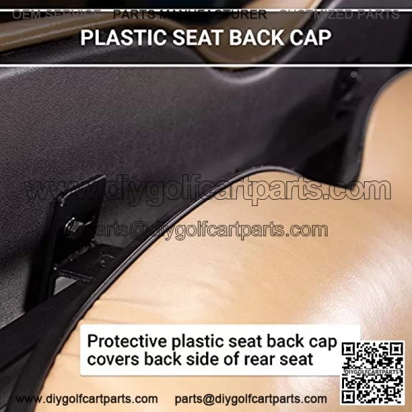 MODZ Flip4 Club Car Precedent Golf Cart Rear Seat Kit ?C Beige - Image 4