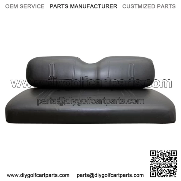 EZ-GO Black Vinyl Golf Cart Seat Cover Set (Fits 1994-Up)