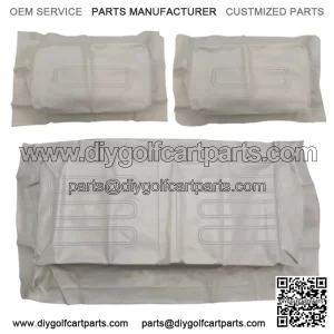 GRAY Factory Vinyl Golf Cart Seat Cover Set - (1982-2000)
