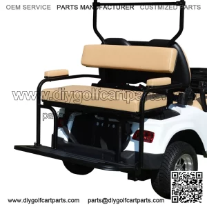 STAR Cart 2-in-1 Combo Rear Seat Kit (allows use of Golf Bags) - in or Black