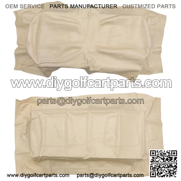 Factory Vinyl Golf Cart Seat Cover Set - Matches Factory Color (2000+)