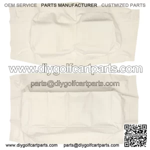 Precedent Beige Factory Vinyl Golf Cart Seat Cover Set (Matches Factory Color)