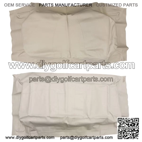 Yamaha DRIVE (G29) Stone Factory Vinyl Golf Cart Seat Cover Set (Matches Factory Color)