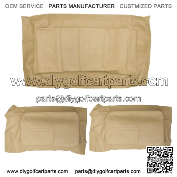 EZ-GO Factory Vinyl Golf Cart Seat Cover Set (Matches Factory Color, 1983-1994)