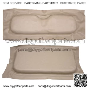 EZ-GO RXV Stone Beige Factory Vinyl Golf Cart Seat Cover Set (Matches Factory Color)
