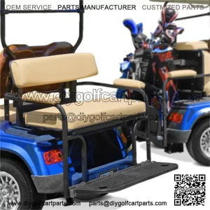 RXV 2-in-1 Combo Rear Seat Kit (allows use of Golf Bags) - in Stone Beige or White