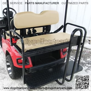 Rhino 700 Series SS  Golf Cart Rear Flip Seat Kit - (fits 1996+)