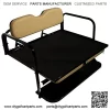 Performance Plus Carts Club Car DS Golf Cart Folding Rear Back Seat Kit - Buff - Image 2
