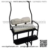 Performance Plus Carts Club Car DS Golf Cart Rear Flip Back Seat Kit for 2000.5 - Up Factory Buff - Image 2