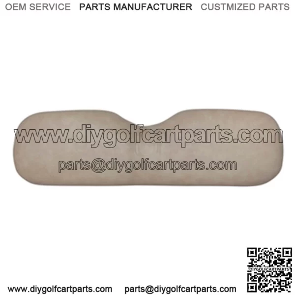 EZGO RXV Stone Seat Back Assembly (Fits 2008-Up)