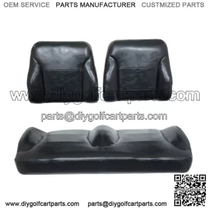 EZGO RXV Black Suite Seats (Fits 2008-2015)